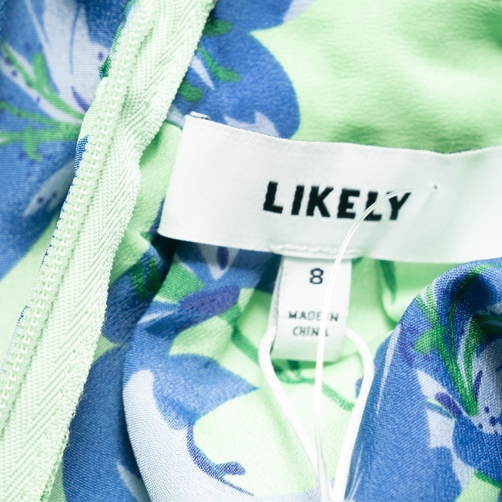 Likely Karrica Maxi‎ Dress Blue Floral Cut Out Print - Picture 4 of 15